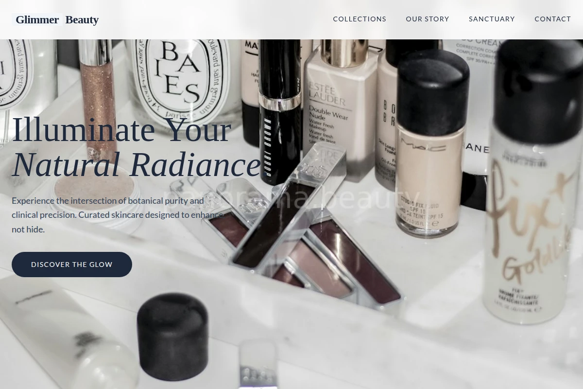 Glimmer Beauty Products