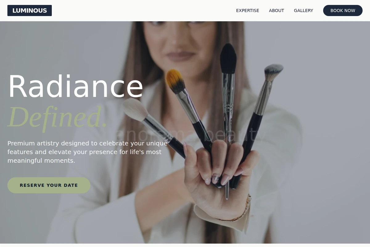 Luminous Makeup Artist