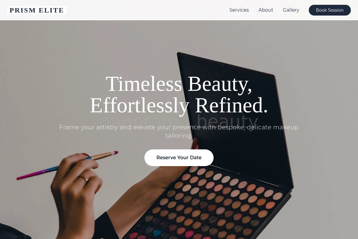 Delicate Makeup Artist