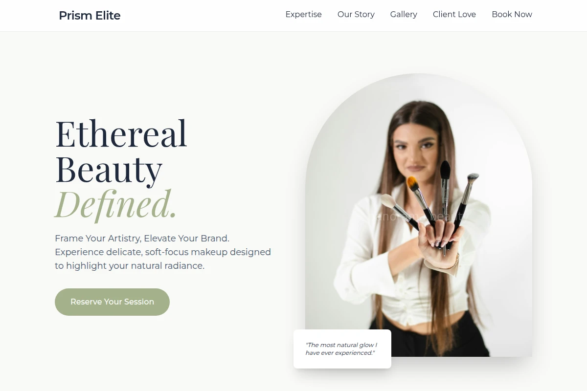 Delicate Makeup Artist
